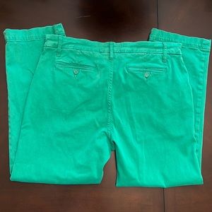 LILA RYAN  Straight Leg Pants Green Size 12
